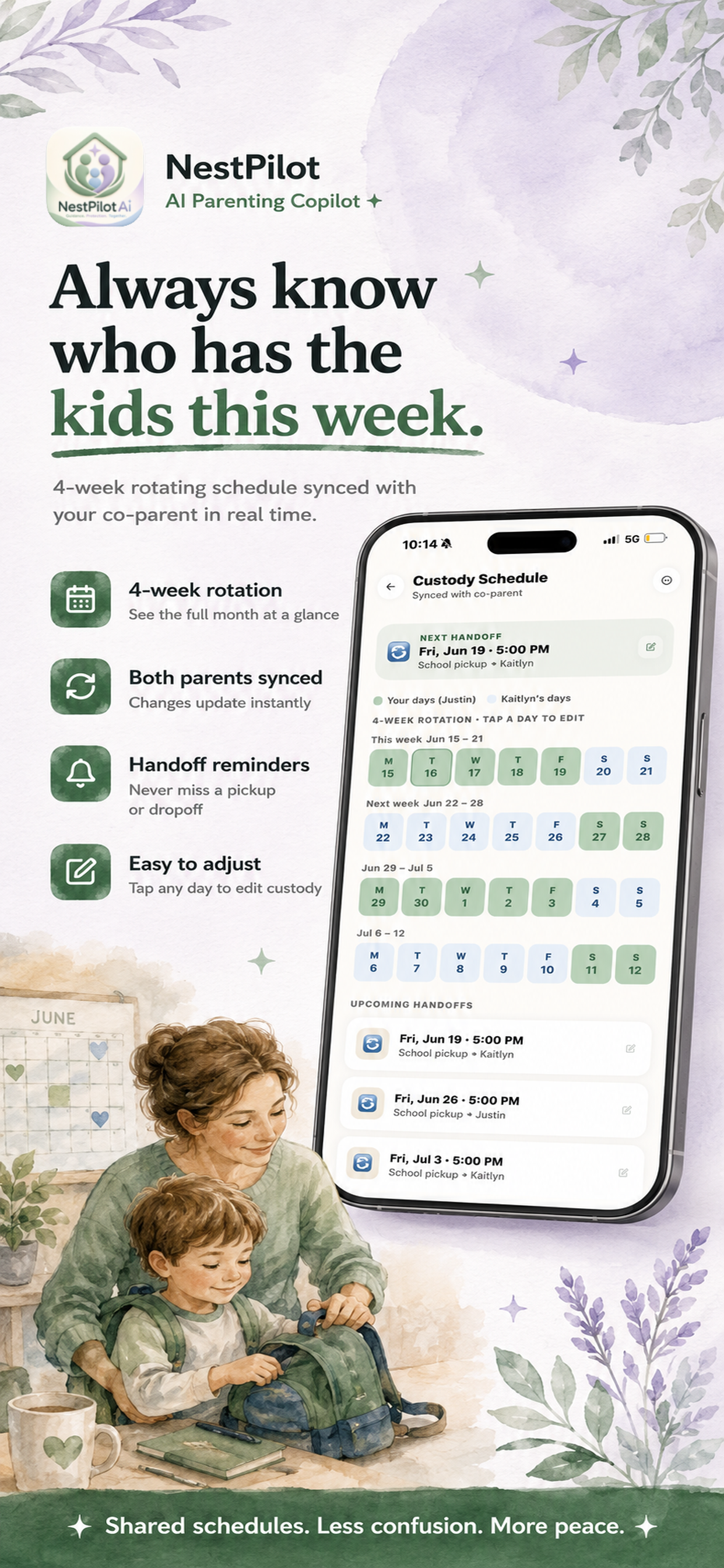Custody Schedule